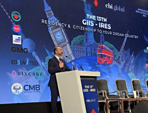 SVS and Slava Apel at 13th GIIS and IRES Investment Migration Expo in Istanbul, Turkey September 16, 2023