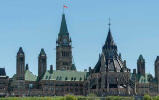 Canadian Government launches consultations for a new "start-up visa" for immigrant entrepreneurs, image showing parliament building