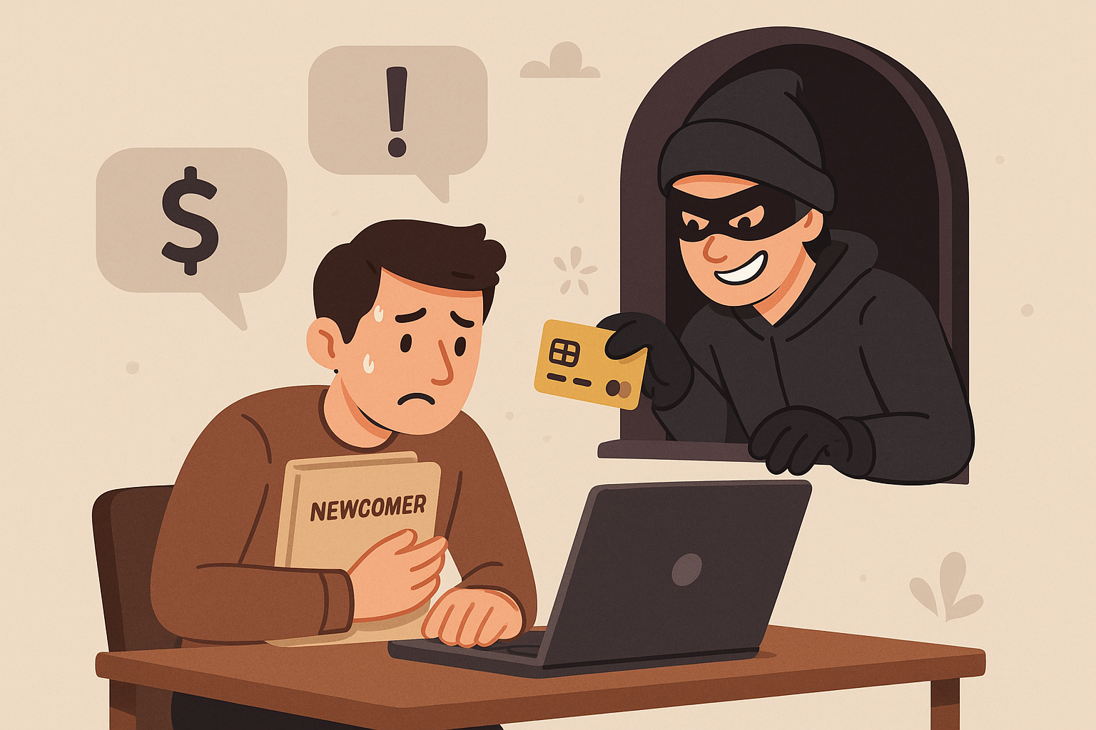 Les différents types de fraudes visant les nouveaux arrivants et comment les éviter