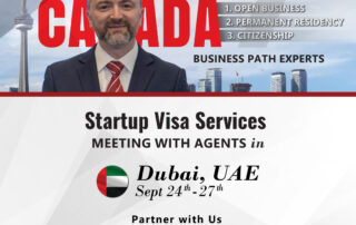 Startup Visa Services is meeting with Agents at InvestPro UAE Dubai 2025